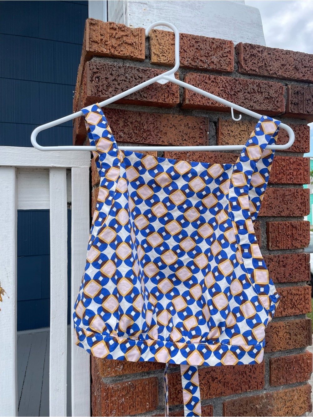 Zara Geometric Print Boho Festival Two-Piece Set XS